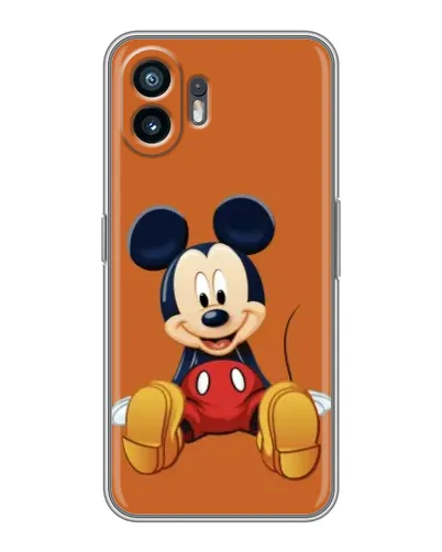 Чехол для OPPO K14 Turbo Pro с картинкой «Микки отдыхает»