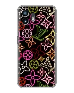 Чехол для OPPO K14 Turbo с картинкой «Неоновый микс Nike»