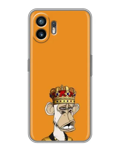 Чехол для OPPO K14 с картинкой «Золотая обезьяна Bored Ape»