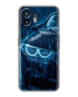 Чохол для OPPO K14x з картинкою «BMW під дощем»