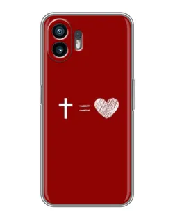 Чехол для OPPO K14x с картинкой «Уравнение любви»