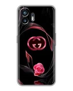 Чохол для OPPO K15 з картинкою «Gucci — неонова троянда»