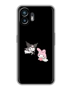 Чехол для OPPO K15 с картинкой «My Melody и Kuromi»