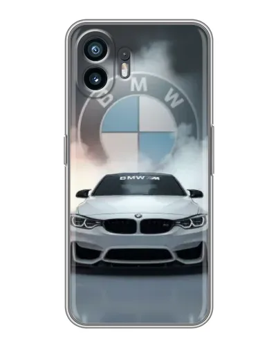 Чехол для OPPO K15 с картинкой «BMW в белом дыму» Чехол для OPPO K15 с картинкой «BMW в белом дыму»