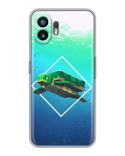 Чехол для OPPO K15 с картинкой «Черепаха Minecraft» Чехол для OPPO K15 с картинкой «Черепаха Minecraft»