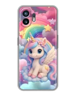 Чехол для OPPO K15 с картинкой «Маленький единорог»