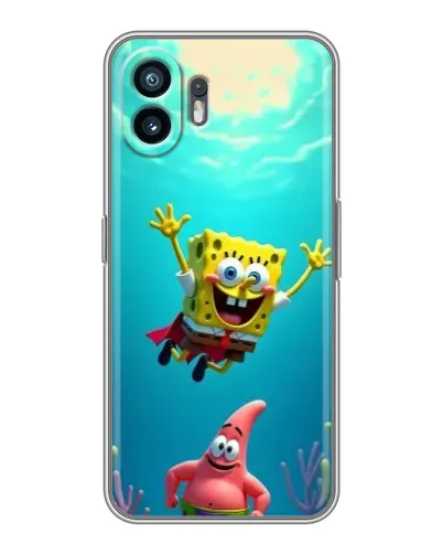 Чехол для OPPO K15 с картинкой «Спанч Боб под водой» Чехол для OPPO K15 с картинкой «Спанч Боб под водой»
