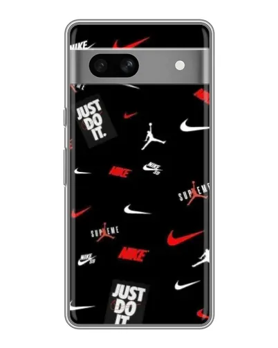 Чохол для OPPO K15s з картинкою «Nike Mix Pattern»
