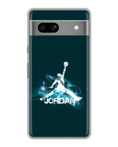 Чохол для OPPO K15s з картинкою «Jordan Blue Fire»
