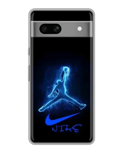 Чохол для OPPO K15s з картинкою «Jordan Neon Blue»