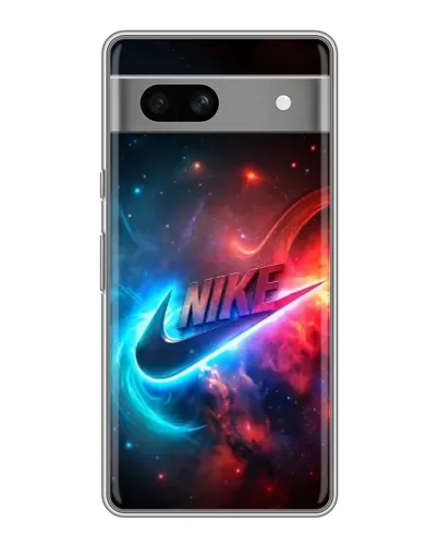 Чохол для OPPO K15s з картинкою «Вогняний логотип Nike»