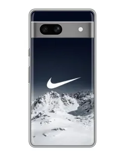Чехол для OPPO K15s с картинкой «Nike — зимние горы»