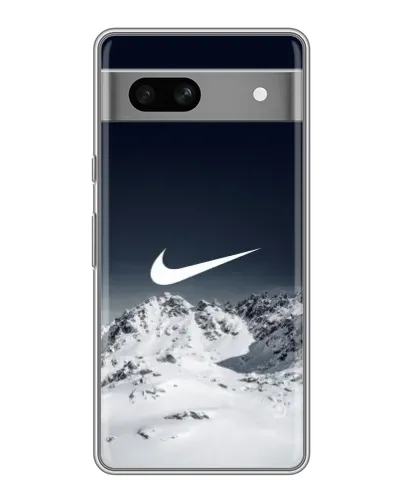 Чохол для OPPO K15s з картинкою «Nike — зимові гори»