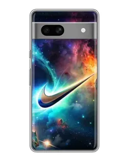 Чехол для OPPO K15s с картинкой «Космический Nike Swoosh»