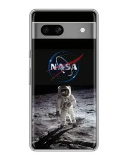 Чехол для OPPO K15s с картинкой «Астронавт на Луне»