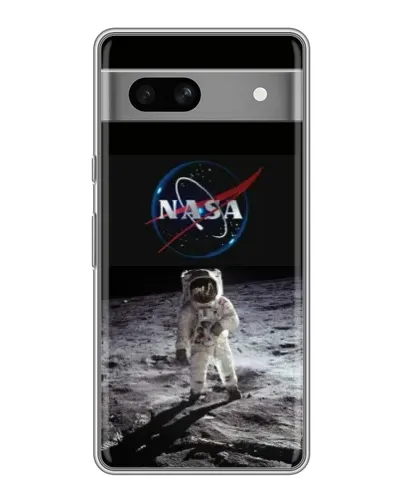 Чохол для OPPO K15s з картинкою «Астронавт на Місяці»