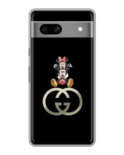 Чохол для OPPO K15s з картинкою «Мінні Маус на лого»