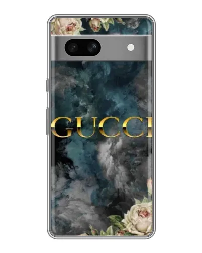 Чохол для OPPO K15s з картинкою «Абстрактні квіти Gucci»
