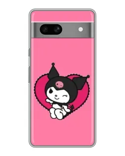 Чехол для OPPO K15s с картинкой «Kuromi — любовь в сердце»