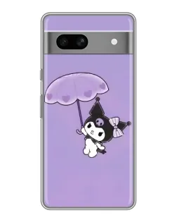 Чехол для OPPO K15s с картинкой «Kuromi с зонтиком»