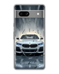 Чехол для OPPO K15s с картинкой «BMW в свете фар»
