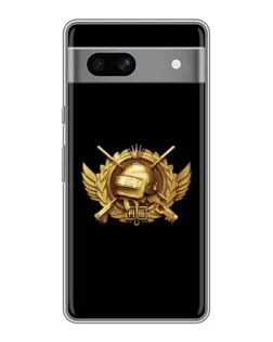 Чехол для OPPO K15s с картинкой «PUBG — оранжевый градиент»