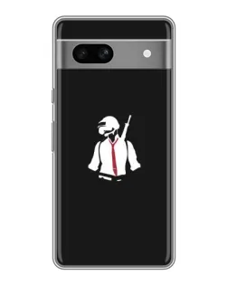 Чехол для OPPO K15s с картинкой «PUBG — силуэт воина»