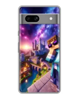 Чехол для OPPO K15s с картинкой «Стив и космос»