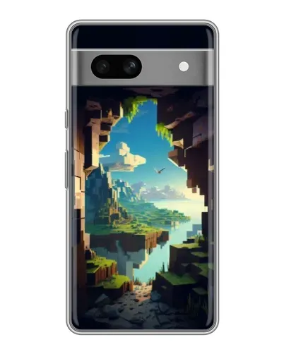 Чохол для OPPO K15s з картинкою «Вид з печери»