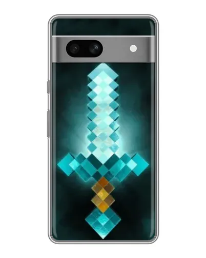 Чохол для OPPO K15s з картинкою «Алмазний меч неон»