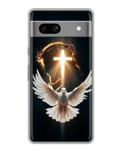 Чехол для OPPO K15s с картинкой «Голубь и Свет»