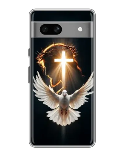 Чехол для OPPO K15s с картинкой «Голубь и Свет»