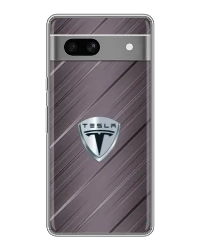 Чохол для OPPO K15s з картинкою «Металева текстура Tesla»