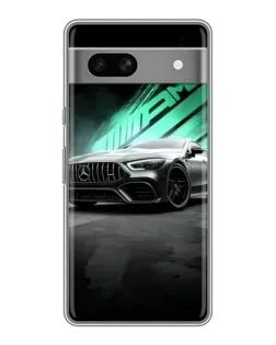 Чехол для OPPO K15s с картинкой «Темный Mercedes AMG»