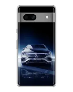 Чехол для OPPO K15s с картинкой «Ночной Mercedes EQ»