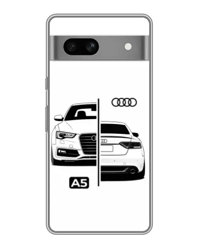 Чохол для OPPO K15s з картинкою «Audi — контрастний дизайн»