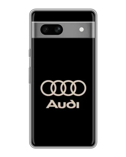 Чохол для OPPO K15s з картинкою «Audi — золотий логотип»