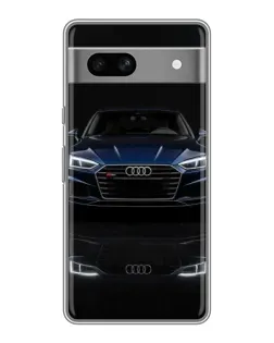 Чехол для OPPO K15s с картинкой «Audi — ночное отражение»