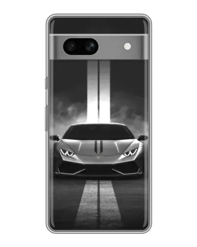 Чохол для OPPO K15s з картинкою «Lamborghini симетрія доріг»