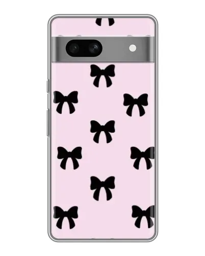 Чохол для OPPO K15s з картинкою «Чорні банти Coquette»