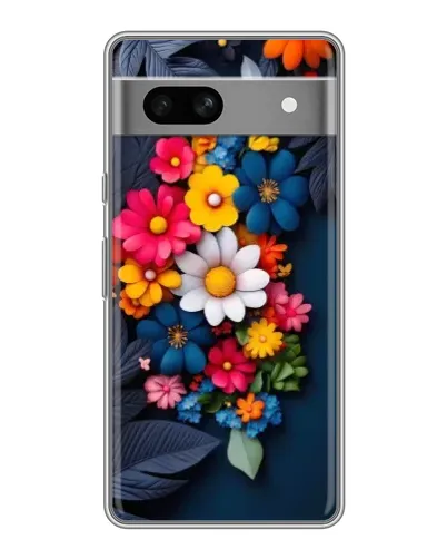 Чохол для OPPO K15s з картинкою «Квіткова феєрія»