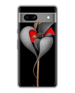 Чохол для OPPO K15s з картинкою «Срібна фантазійна квітка»