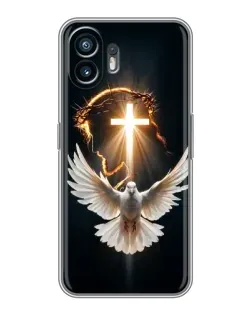 Чохол для OPPO K15x з картинкою «Голуб та Світло»