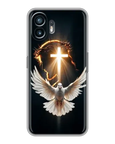 Чохол для OPPO K15x з картинкою «Голуб та Світло»