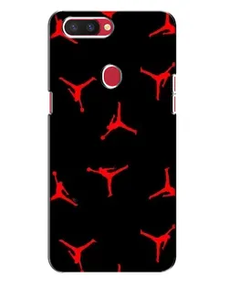 Чехол для OPPO R11s с картинкой «Jordan Red Pattern» Чехол для OPPO R11s с картинкой «Jordan Red Pattern»