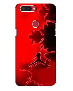 Чехол для OPPO R11s с картинкой «Jordan Red Smoke»