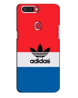 Чехол для OPPO R11s с картинкой «Ретро блоки Adidas»
