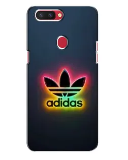 Чехол для OPPO R11s с картинкой «Неоновый Adidas»