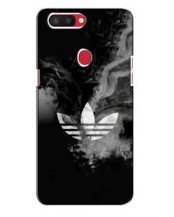 Чехол для OPPO R11s с картинкой «Абстрактный дым Adidas»