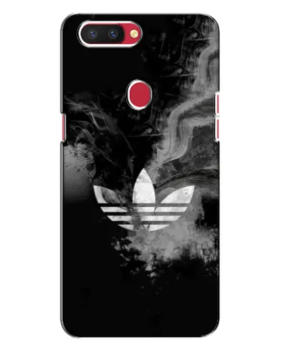 Чехол для OPPO R11s с картинкой «Абстрактный дым Adidas»